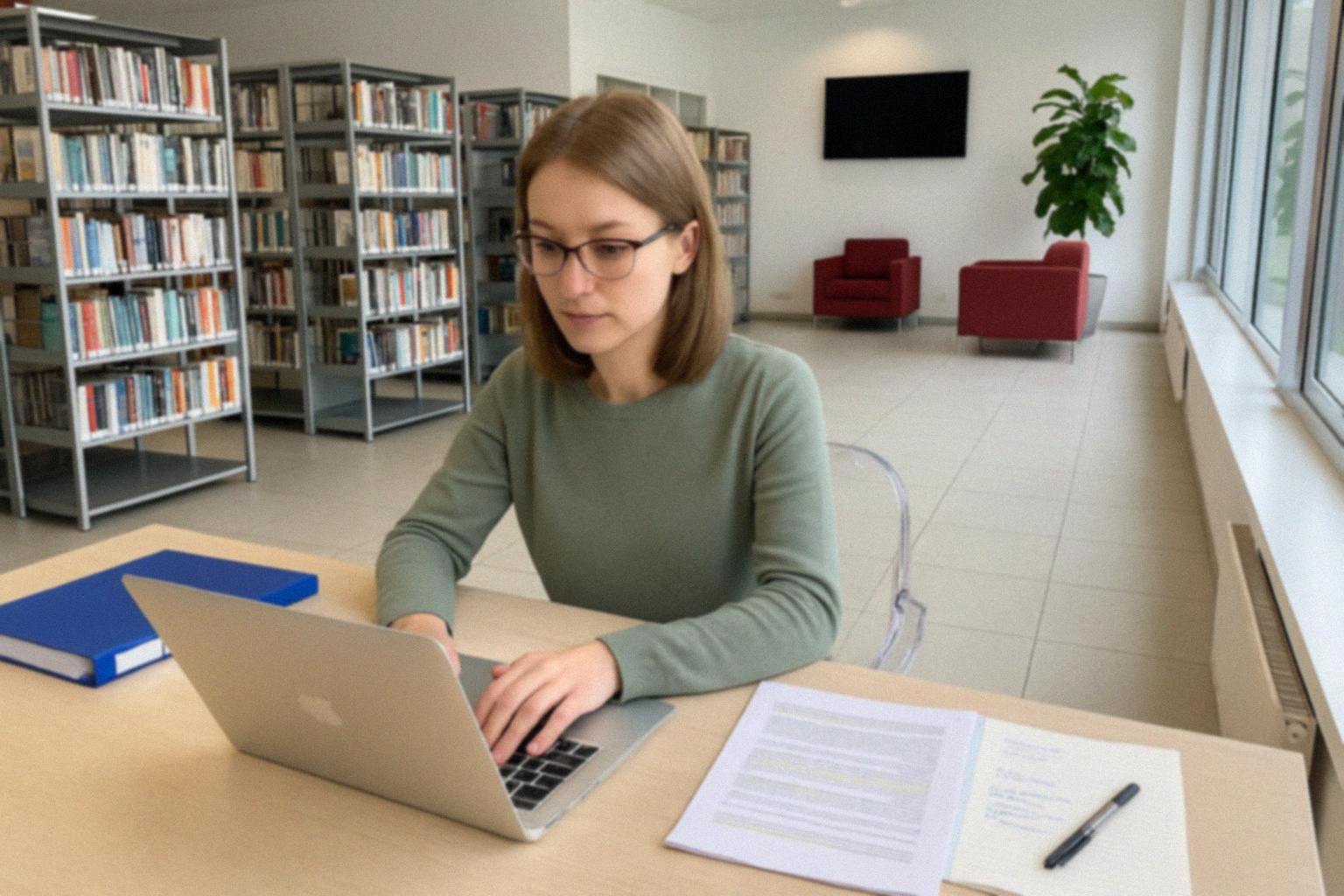 Spotkanie autorskie z Aleksandrą Bekus w Filii nr 2 Biblioteki w Czeladzi